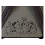 Mickey & Friends Canvas All-Over Print Drawstring Bucket Mini Backpack, , hi-res view 8