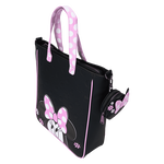 Minnie Mouse Floral Rock The Dots Tote Crossbody Bag With Coin Bag, , hi-res view 4