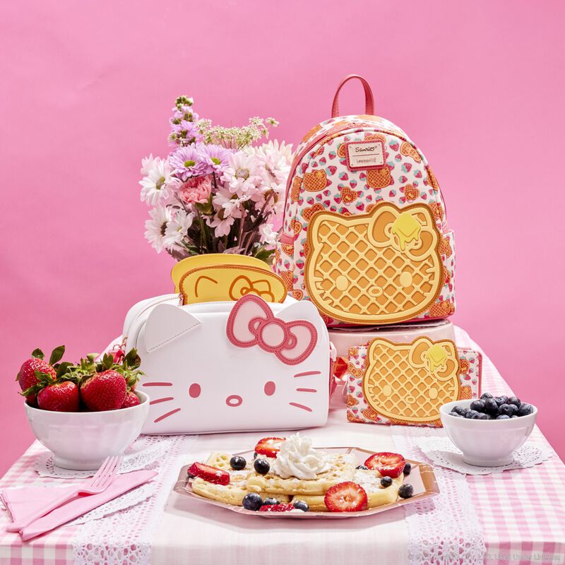 Hello Kitty Breakfast Waffle Mini Backpack, , hi-res image number 3