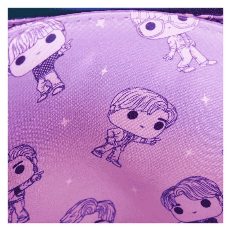 Funko Pop! By Loungefly BTS Iridescent Quilted Crossbody Bag, , hi-res view 10