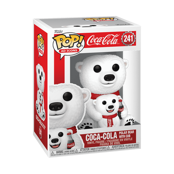 Pop! Coca-Cola Polar Bear with Cub, Image 2