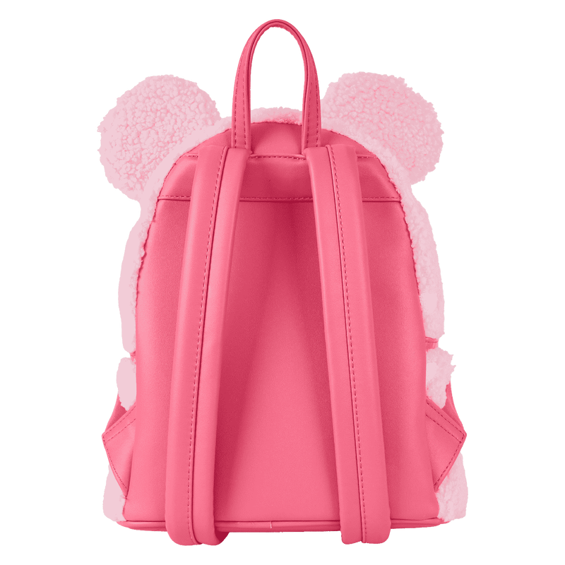 Minnie Mouse Exclusive Hearts Strawberry Scented Sherpa Mini Backpack, , hi-res view 5