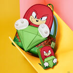 Sonic The Hedgehog Limited Edition Knuckles Emerald Glitter Accordion Wallet, , hi-res view 3