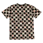 Mickey & Minnie Date Night Diner Checkered All-Over Print Unisex Tee , , hi-res view 9