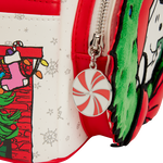 Peanuts Snoopy & Woodstock Holiday Plush Wreath Mini Backpack, , hi-res view 7