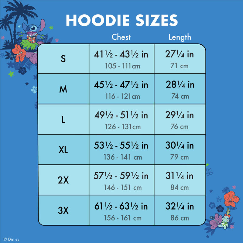 SDCC Limited Edition Stitch Floral Unisex Hoodie, , hi-res view 5