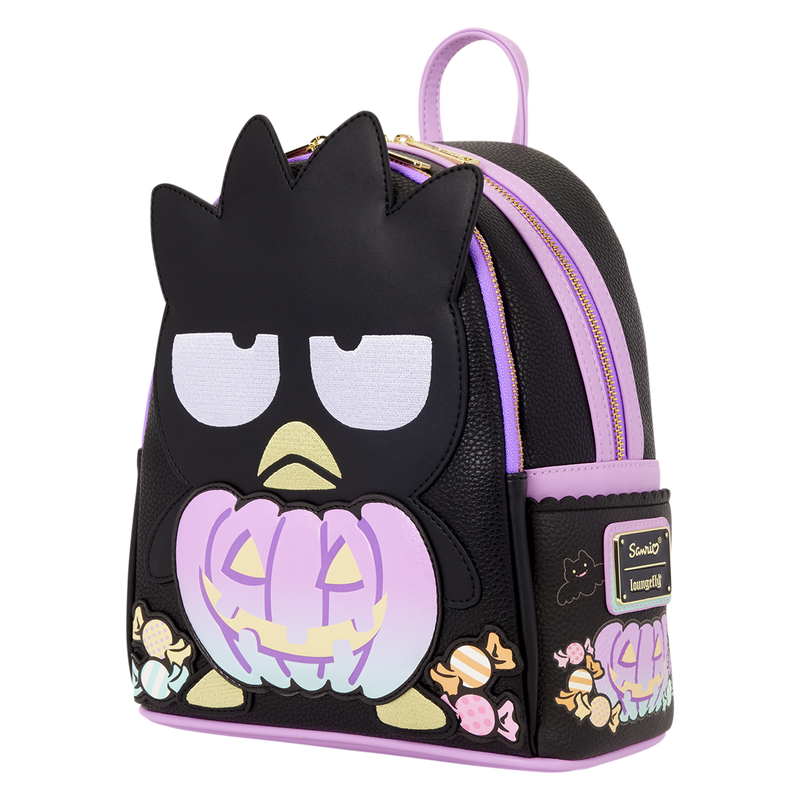 Sanrio Badtz-Maru Pumpkin Light-Up Cosplay Mini Backpack, , hi-res view 4