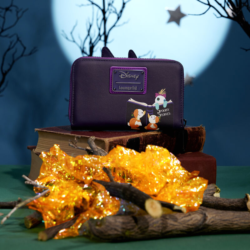 Stitch Exclusive Spooky Stories Halloween Glow Zip Around Wallet, , hi-res view 3