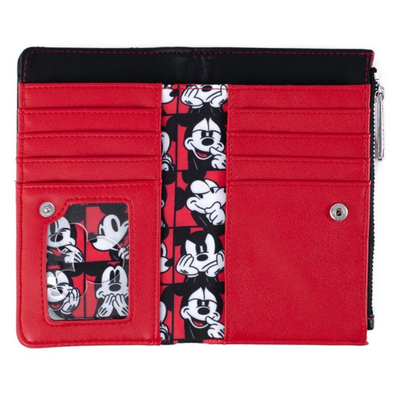 Disney Mickey Mouse Quilted Cosplay Flap Wallet, , hi-res view 3