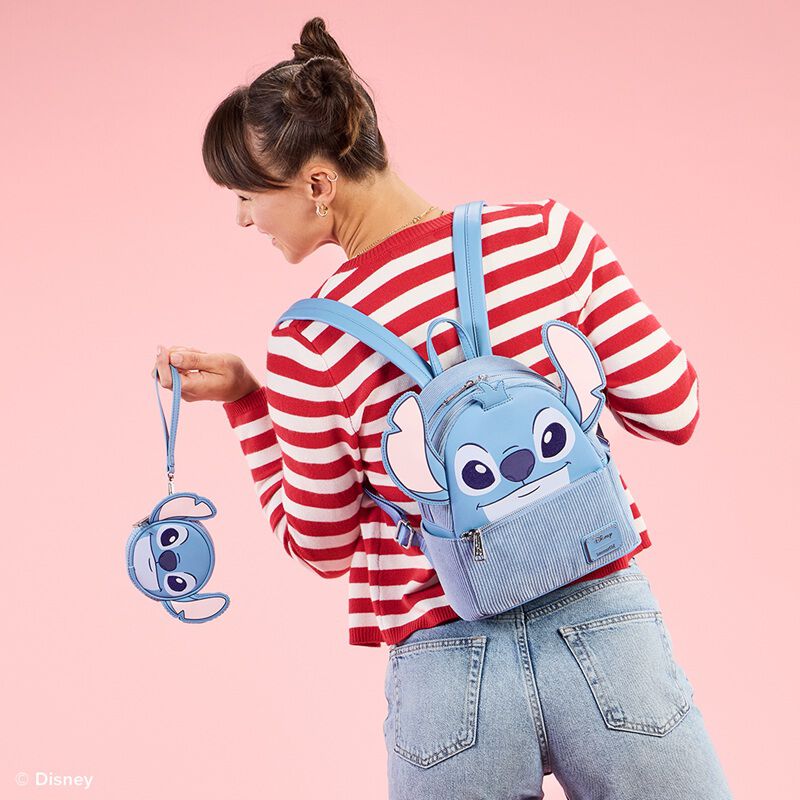 Lilo & Stitch Corduroy Mini Backpack, , hi-res view 5