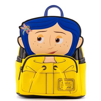 Coraline Raincoat Cosplay Mini Backpack, Image 1