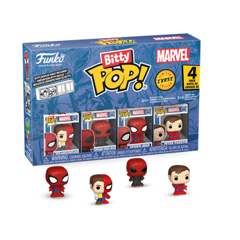 Bitty Pop! Spider-Man 4-Pack Series 4, Image 1