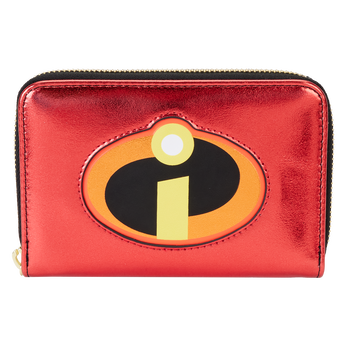 The Incredibles 20th Anniversary Metallic Cosplay Zip Around Wallet, Image 1