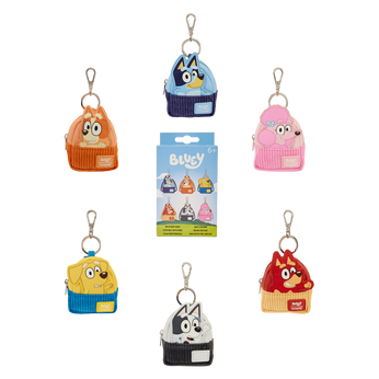 Bluey and Friends Mystery Mini Backpack Keychain Charm, , hi-res view 1