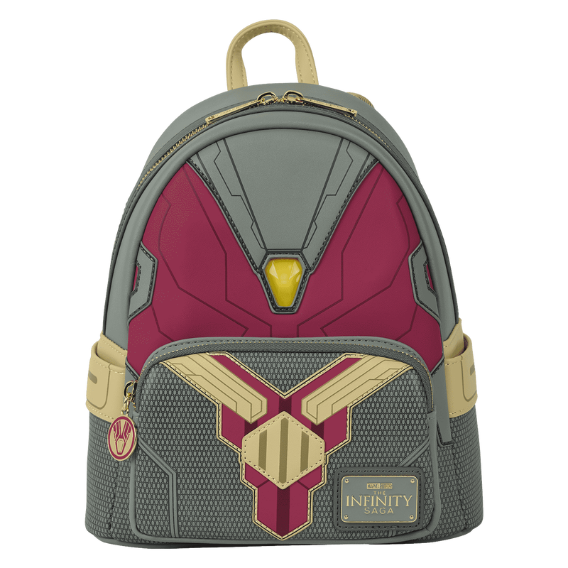 Marvel Exclusive Avengers Vision Light Up Cosplay Mini Backpack, , hi-res view 1
