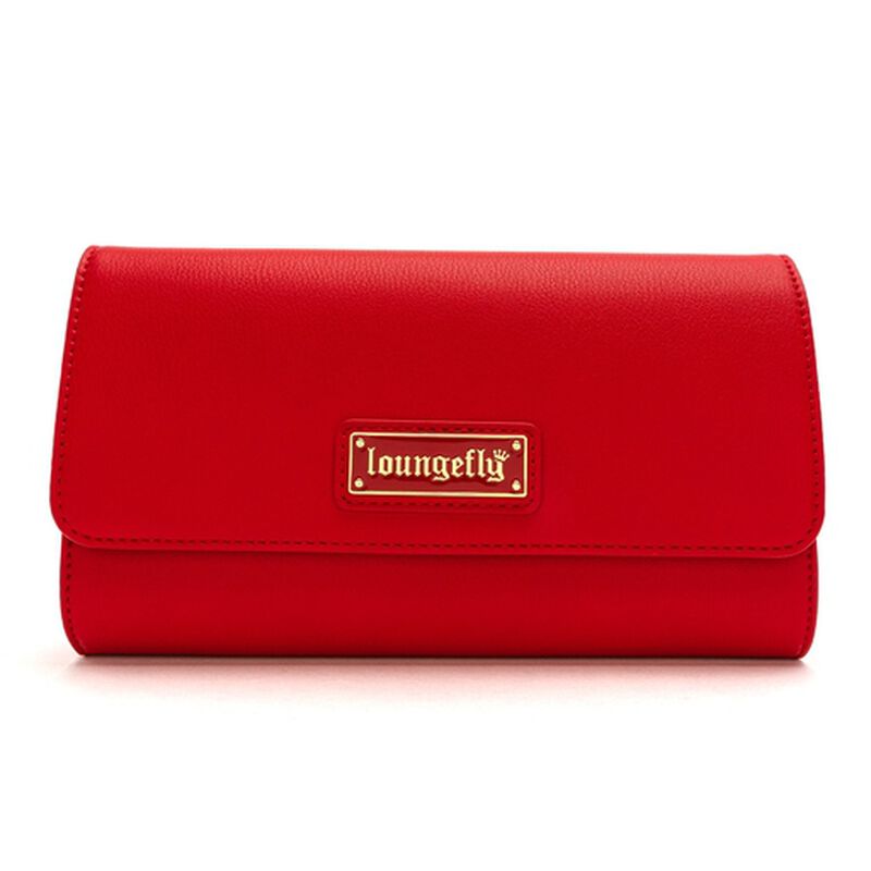 Loungefly Red Pin Trader Double Crossbody Bag, , hi-res view 3