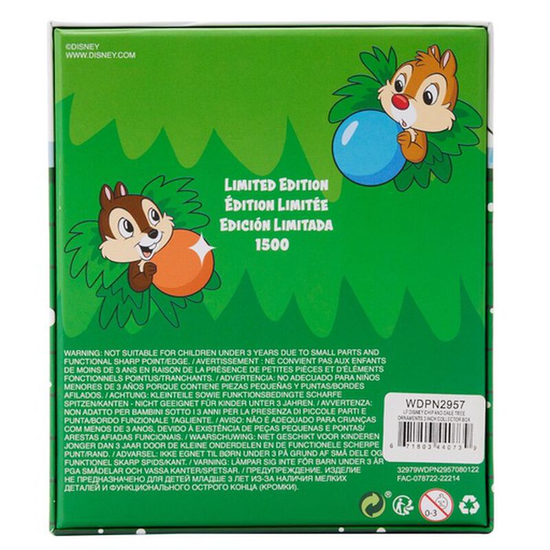 Chip and Dale Tree Ornaments Sliding Pin, , hi-res image number 4