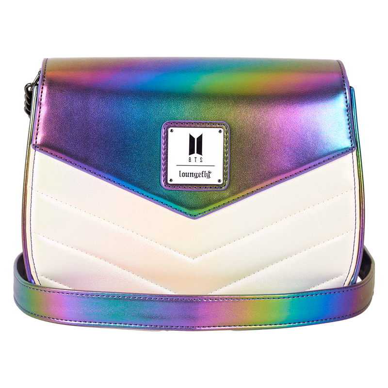 Funko Pop! By Loungefly BTS Iridescent Quilted Crossbody Bag, , hi-res view 6