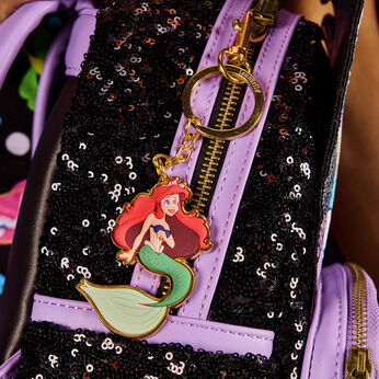 The Little Mermaid 35th Anniversary Life is the Bubbles Ariel Keychain, Image 2