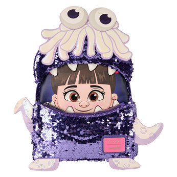 Monsters, Inc. Exclusive Boo Costume Sequin Mini Backpack, Image 1