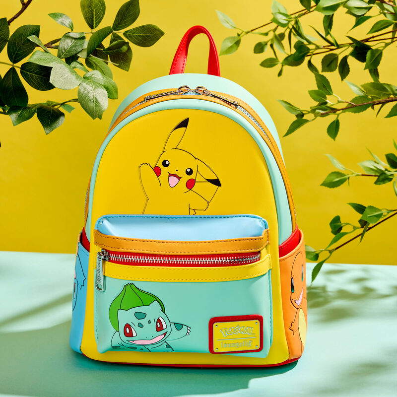 Pokémon Color Block Starters Mini Backpack, , hi-res view 2