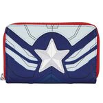 Falcon Captain America Cosplay Zip Around Wallet, , hi-res image number 1