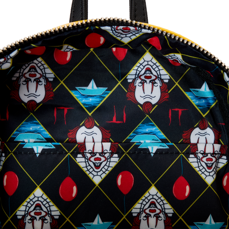 It Pennywise Raincoat Cosplay Glow Mini Backpack, , hi-res view 8