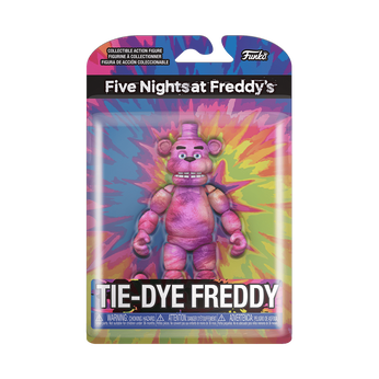Tie-Dye Freddy Action Figure,  Tie-Dye Freddy Action Figure, Image 2