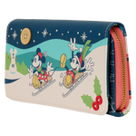 Mickey & Minnie Holiday Wristlet Wallet, , hi-res view 4