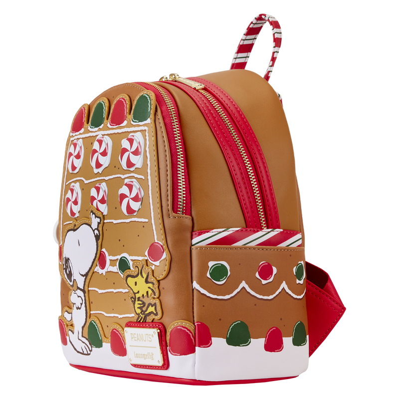 Peanuts Snoopy Gingerbread House Scented Mini Backpack, , hi-res view 2
