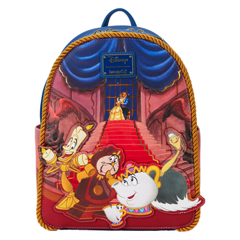 WonderCon Limited Edition Beauty and the Beast Ballroom Scene Mini Backpack, Image 1