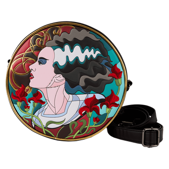 Universal Monsters The Bride Of Frankenstein Stained Glass Crossbody Bag, Image 1