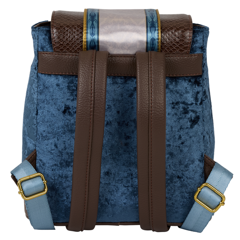 Exclusive Harry Potter Ravenclaw Banner Velvet Mini Backpack, , hi-res view 4