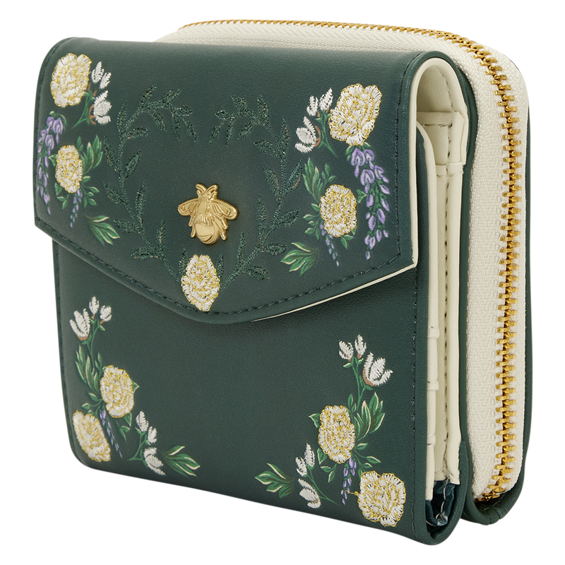 Bridgerton Floral Zip Around Wallet, , hi-res view 2