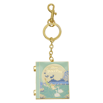 Peter Pan You Can Fly Storybook Keychain, Image 1
