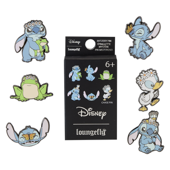 Stitch Springtime Daisy Mystery Box Pin, Image 1