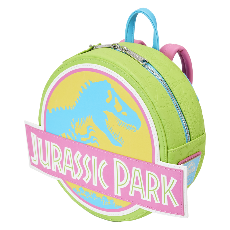 【Lounge Fly】SDCC 30th Anniversary Neon Glow Mini Backpack SDCC Limited Edition Jurassic Park 30th Anniversary Neon