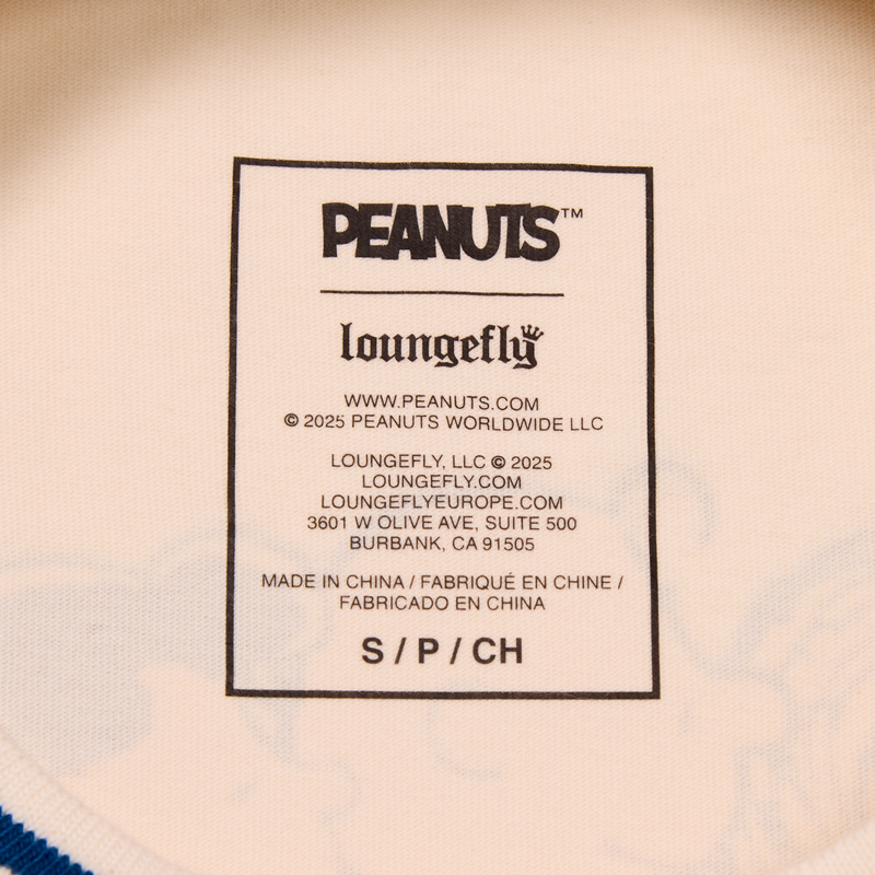 Peanuts Snoopy & Gang Sporty Ringer Tee, , hi-res view 7