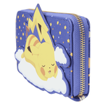 Sleeping Pikachu and Friends Zip Around Wallet, , hi-res view 3