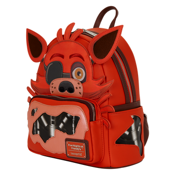 NYCC Limited Edition Five Nights At Freddy's Foxy Cosplay Lenticular Mini Backpack, Image 2