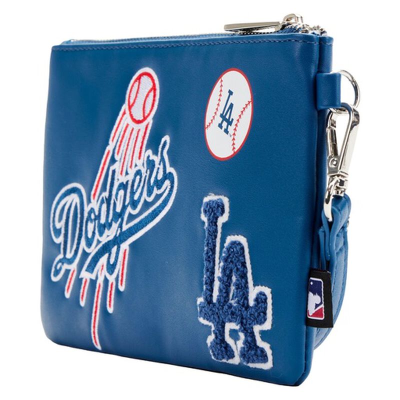 loungefly Dodgers ポーチ付き クリアバッグ ショルダー MLB LA Dodgers Clear Tote Crossbody Stadium Bag with Pouch