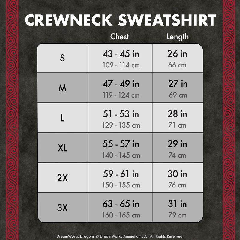 How To Train Your Dragon Night Fury Oversized Unisex Crewneck Sweatshirt, , hi-res view 4