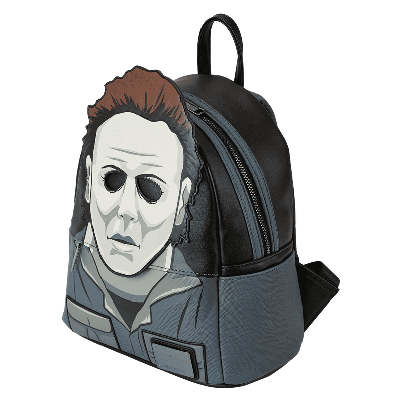 【Lounge Fly】Michael Myers Glow Mask Cosplay Mini Backpack Halloween Michael Myers Glow Mask Cosplay Mini Backpack