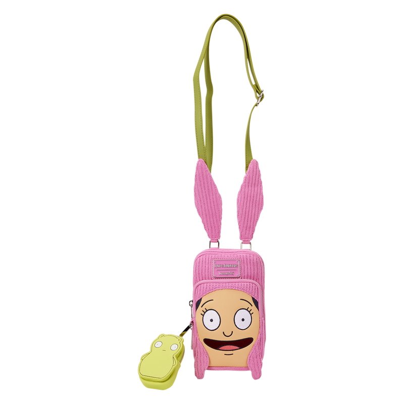 Bob's Burgers Louise Cosplay Cell Phone Crossbody Bag with Glow Coin Bag, , hi-res view 7