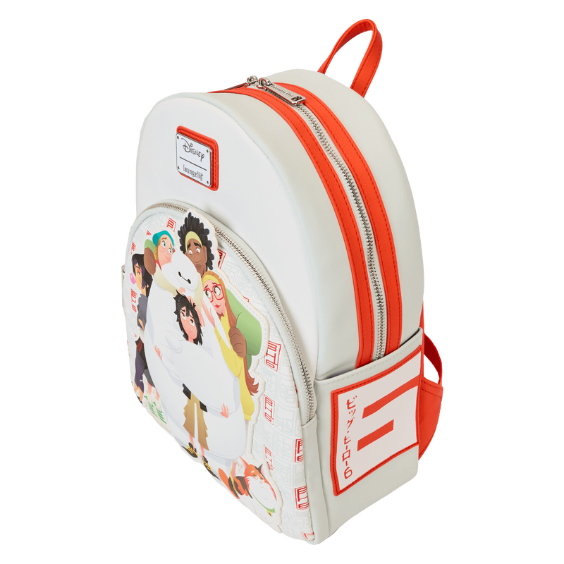 Big Hero 6 10th Anniversary Baymax & Friends Mini Backpack, , hi-res view 4