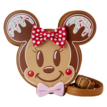 Mickey & Minnie Gingerbread Cookie Crossbody Bag, Image 1