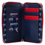 NFL New England Patriots Patches Zip Around Wallet, , hi-res view 4