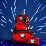 Iron Man 15th Anniversary Cosplay Mini Backpack, , hi-res image number 2