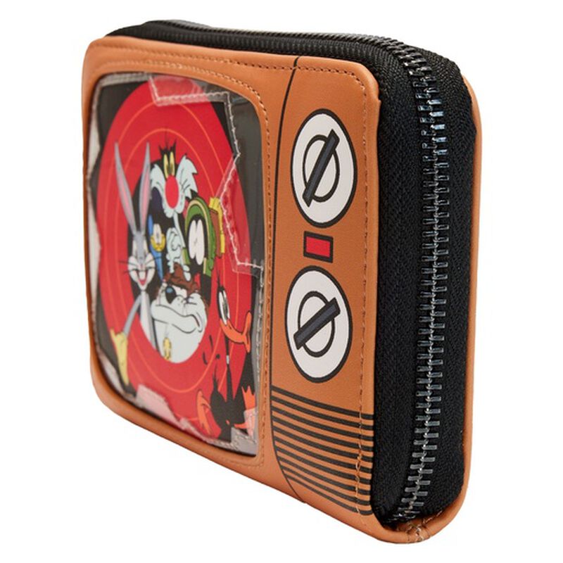 Looney Tunes That&rsquo;s All Folks Zip Around Wallet, , hi-res view 5