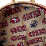 NFL San Francisco 49ers Varsity Mini Backpack, , hi-res view 8